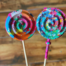 Handmade Lollipop Crayon – 1 Piece