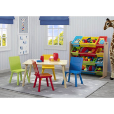 Deluxe 12 Plastic Bin Organizer