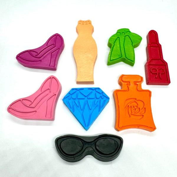 Handmade Makeup Theme Crayon Set of 8