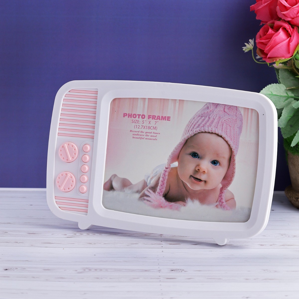Pink TV Photo Frame