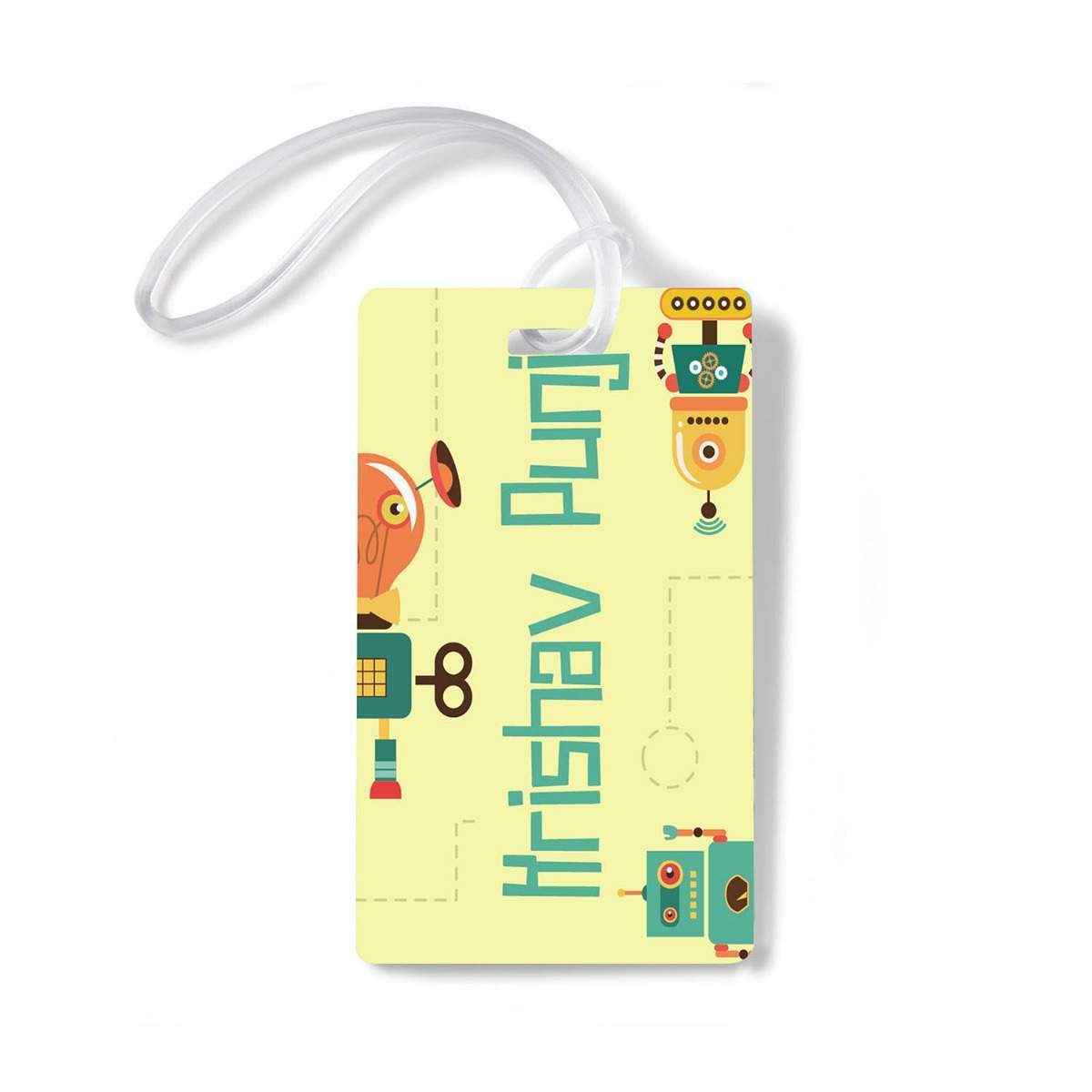 Luggage Tags - Set of 4 - Robot