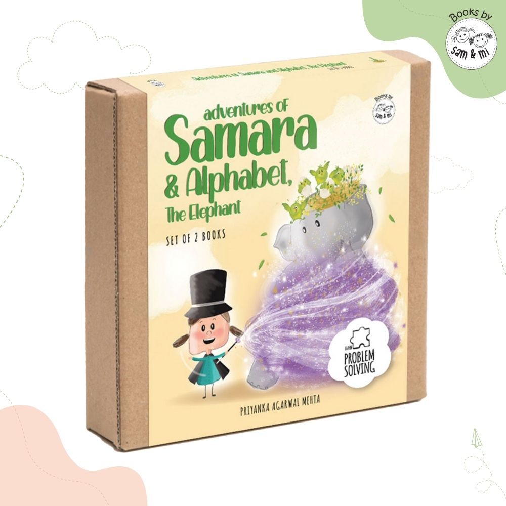 Adventures of Samara and Alphabet: Series Set of 2 Story Books for Kids