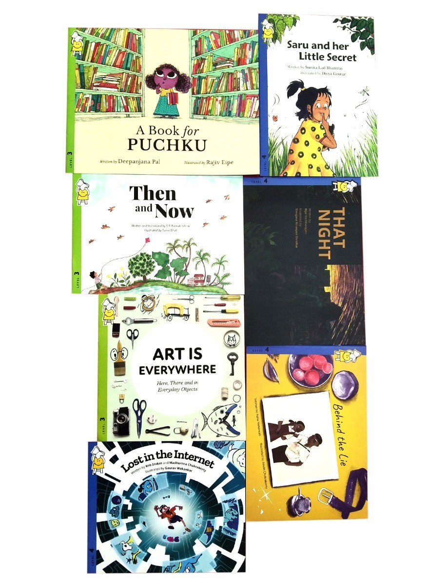 (Set of 7 books) Level-3&4