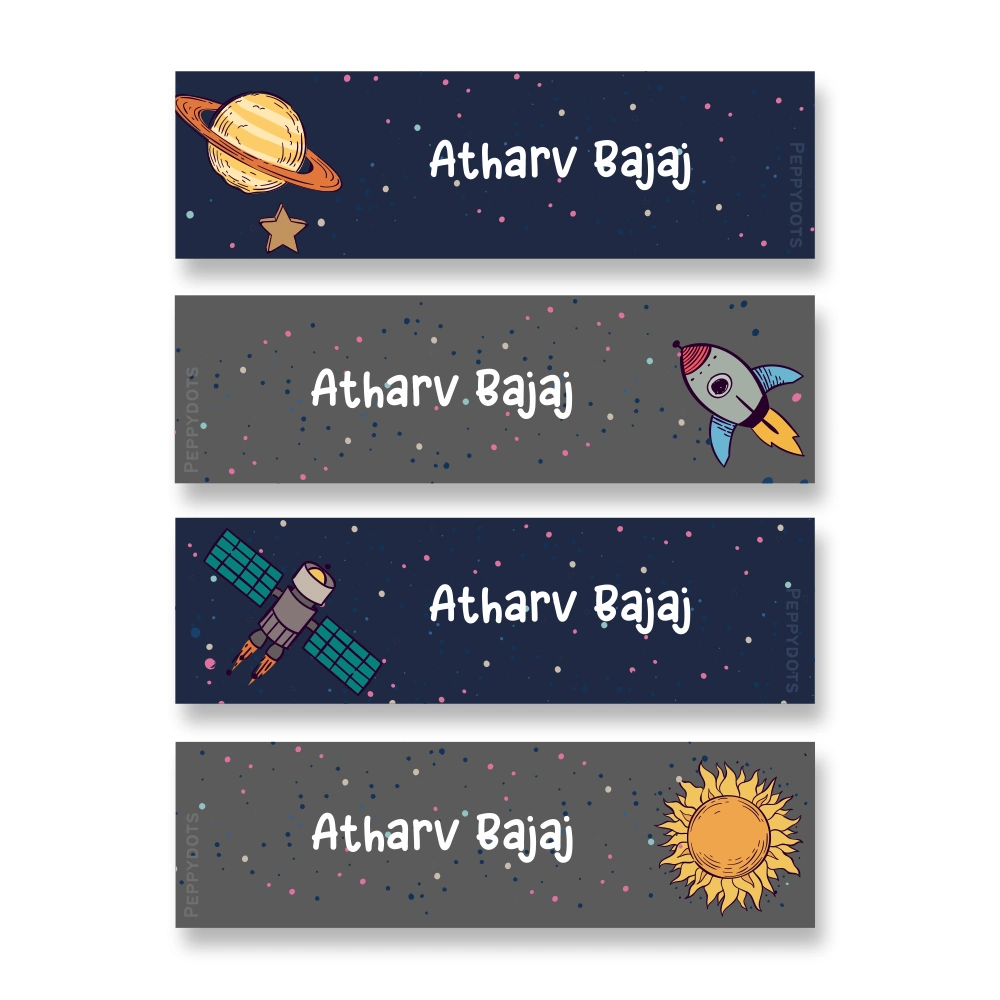 Waterproof Labels - Space