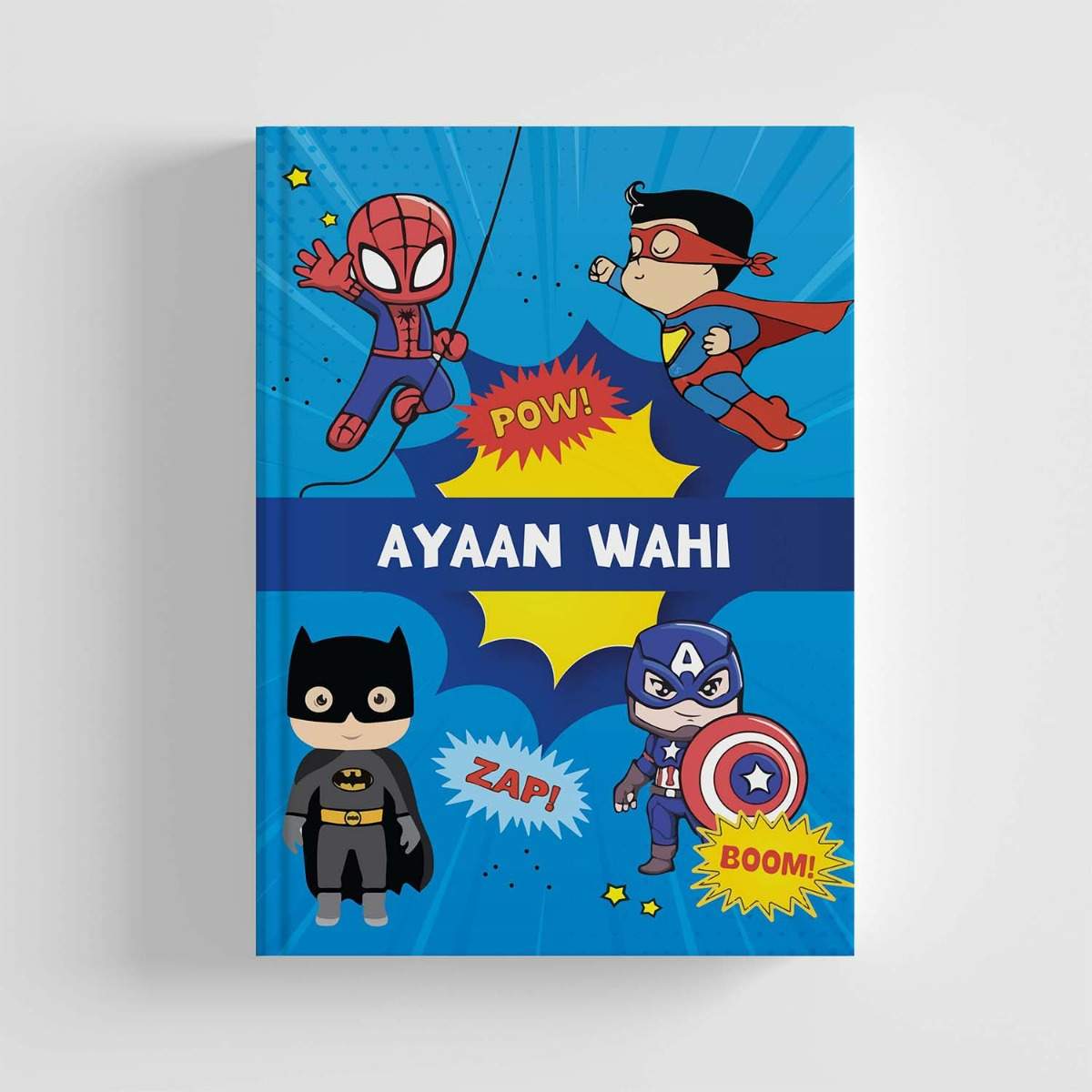 Hard Bound A5 Notebook - Superhero