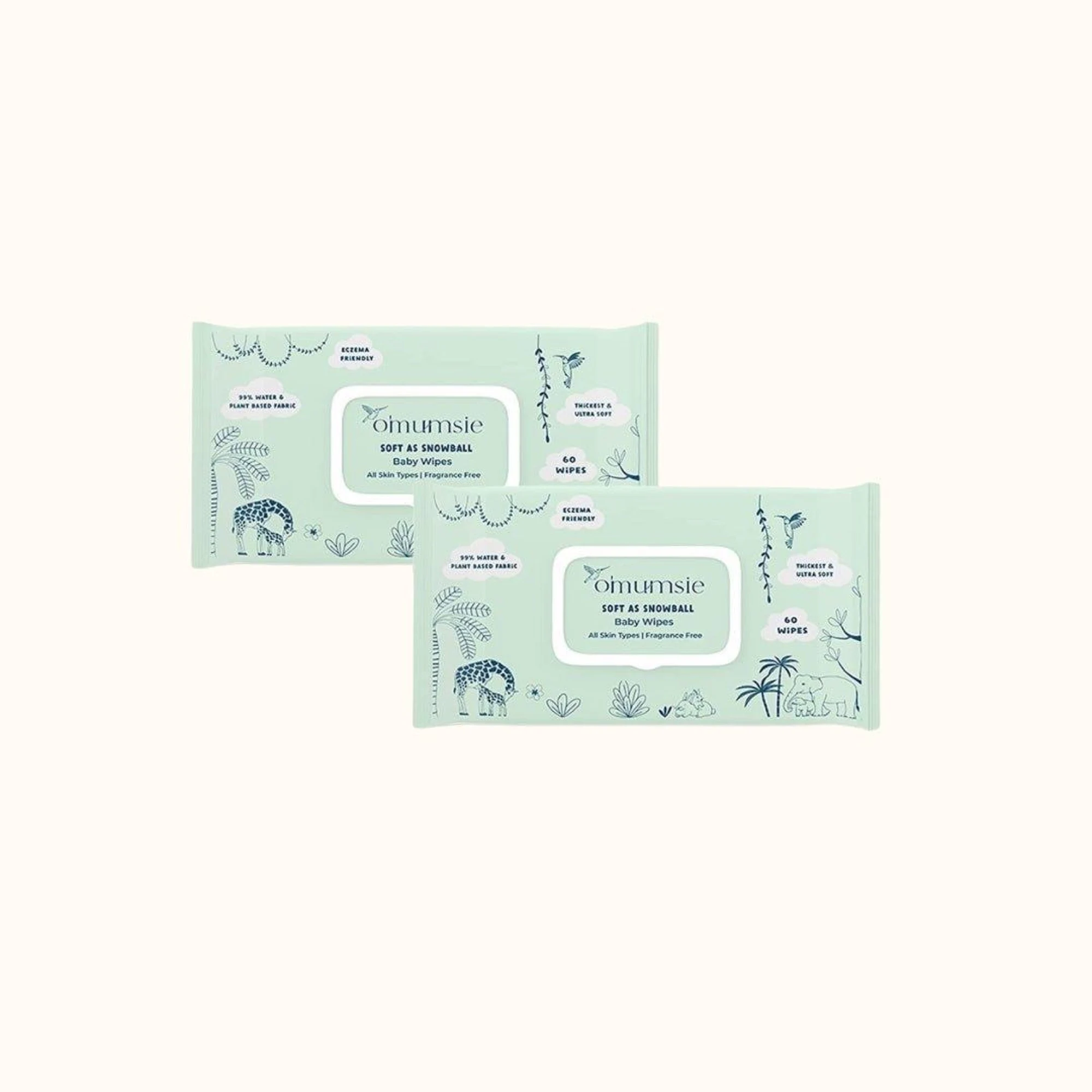 99% Water Thickest Baby Wipes
