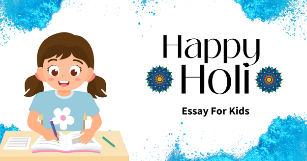 10 Fun and Simple Lines Essay on Holi in English and Hindi for Kids