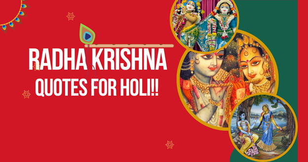 30 Beautiful Radha Krishna Love Quotes For Holi