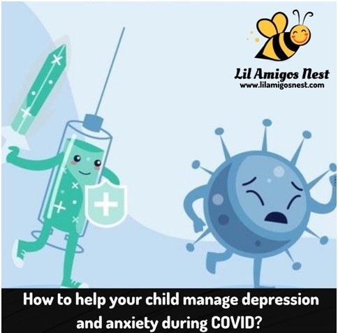 How to help your child manage depression and anxiety during COVID?