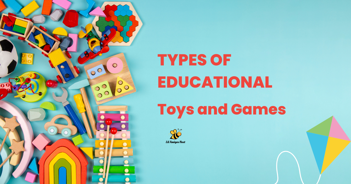 eeducational toys, learning games, types of educational toys