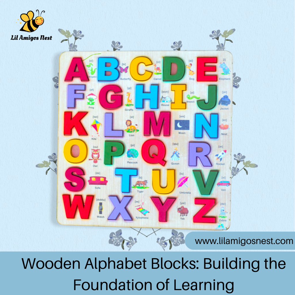 Wooden Alphabet Blocks