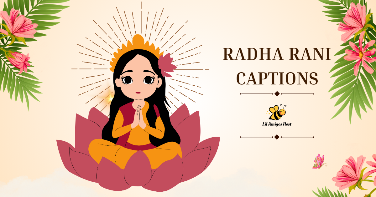 radha rani captions in hindi, radha rani captions
