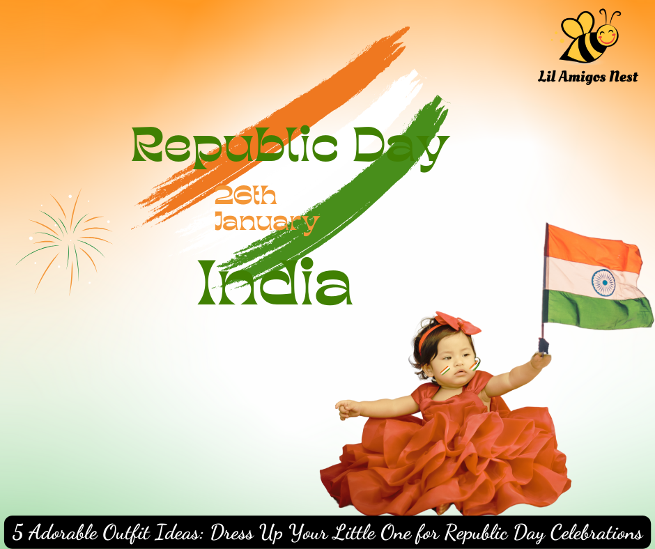 5 Adorable Outfit Ideas: Dress Up Your Little One for Republic Day Celebrations