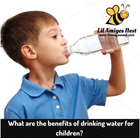 What are the benefits of drinking water for children?