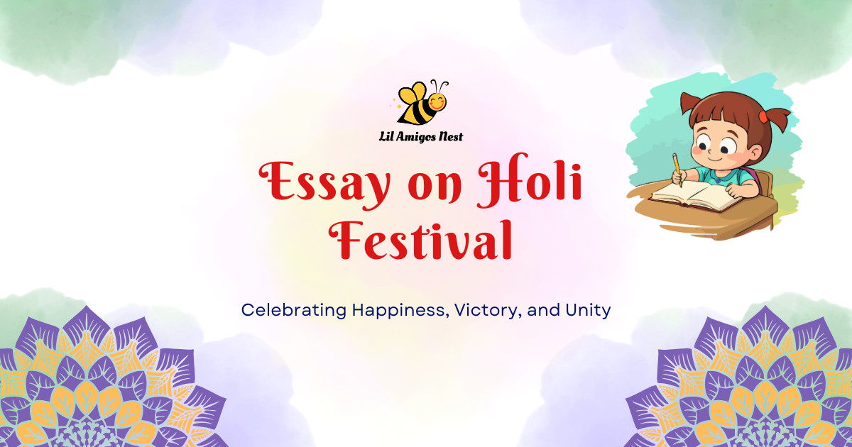 holi essay, essay on my favorite festival holi, essay on holi