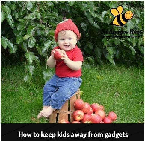 How to keep kids away from gadgets