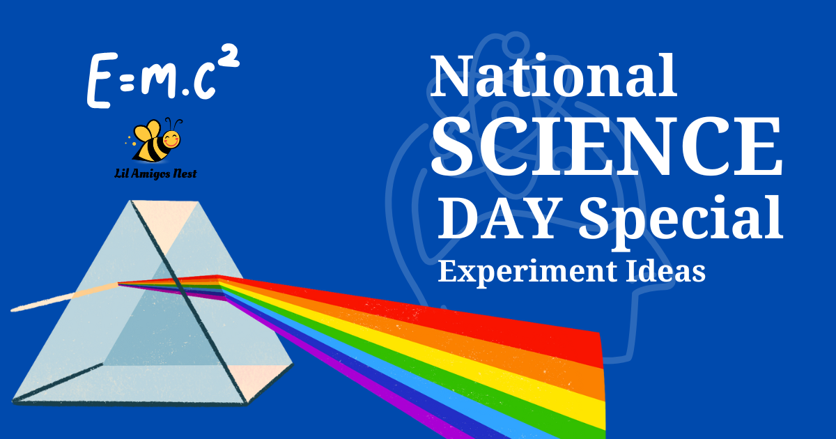 national science day, science experiment ideas