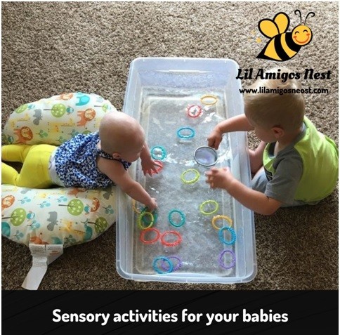 Sensory activities for your babies
