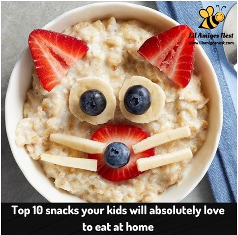 Top 10 snacks your kids will absolutely love to eat at home